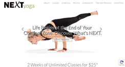 Desktop Screenshot of next-yoga.com